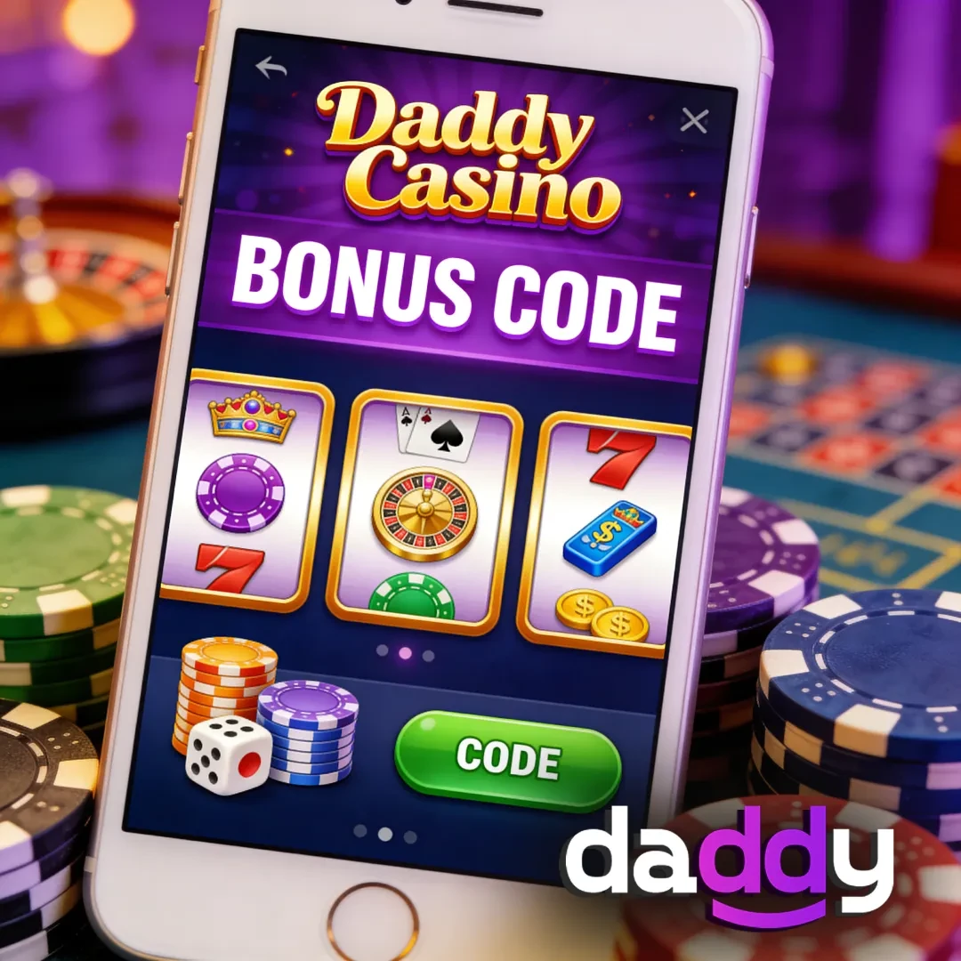 Daddy Casino Bonus Code